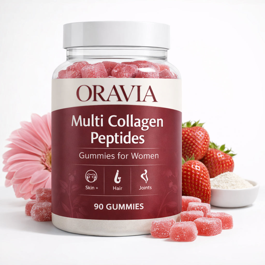 Multi Collagen Peptides Gummies for Women