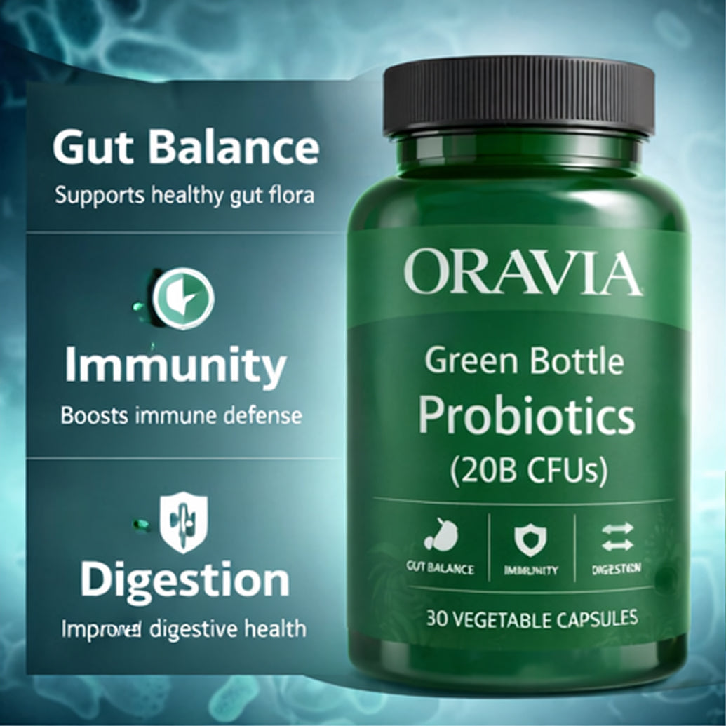 Green Bottle Probiotics (20B CFUs)