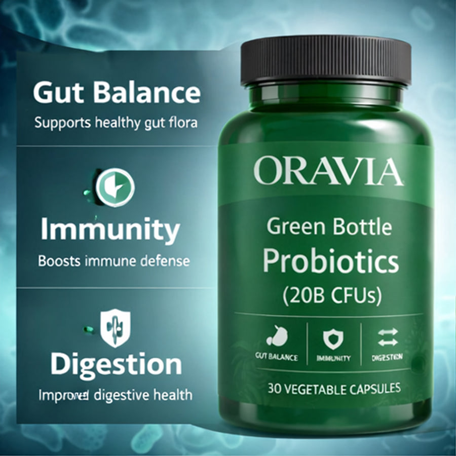 Green Bottle Probiotics (20B CFUs)