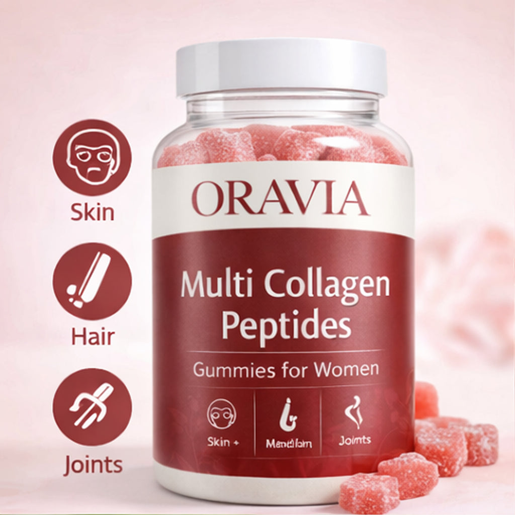 Multi Collagen Peptides Gummies for Women