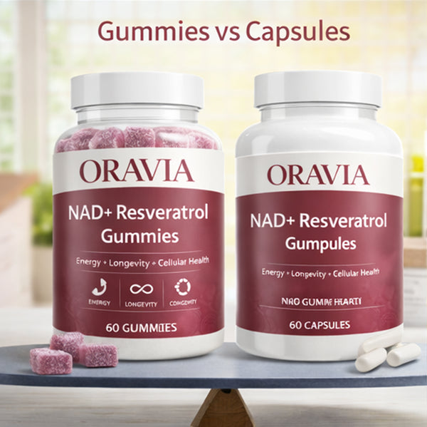 NAD+ Resveratrol Gummies