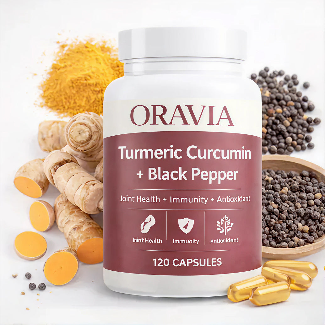Turmeric Curcumin + Black Pepper