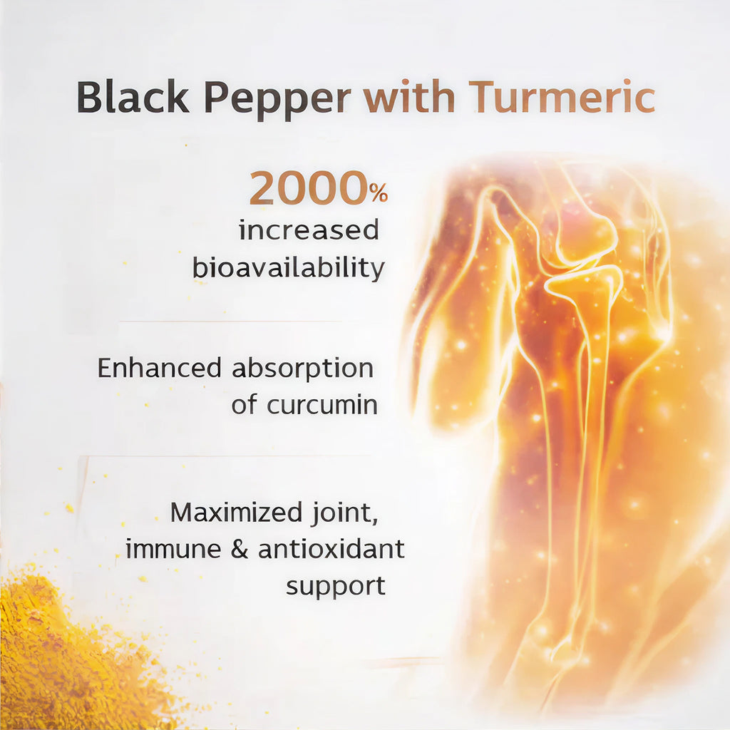 Turmeric Curcumin + Black Pepper