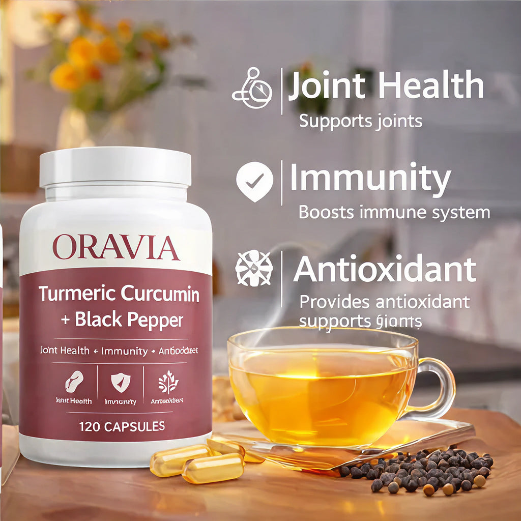 Turmeric Curcumin + Black Pepper